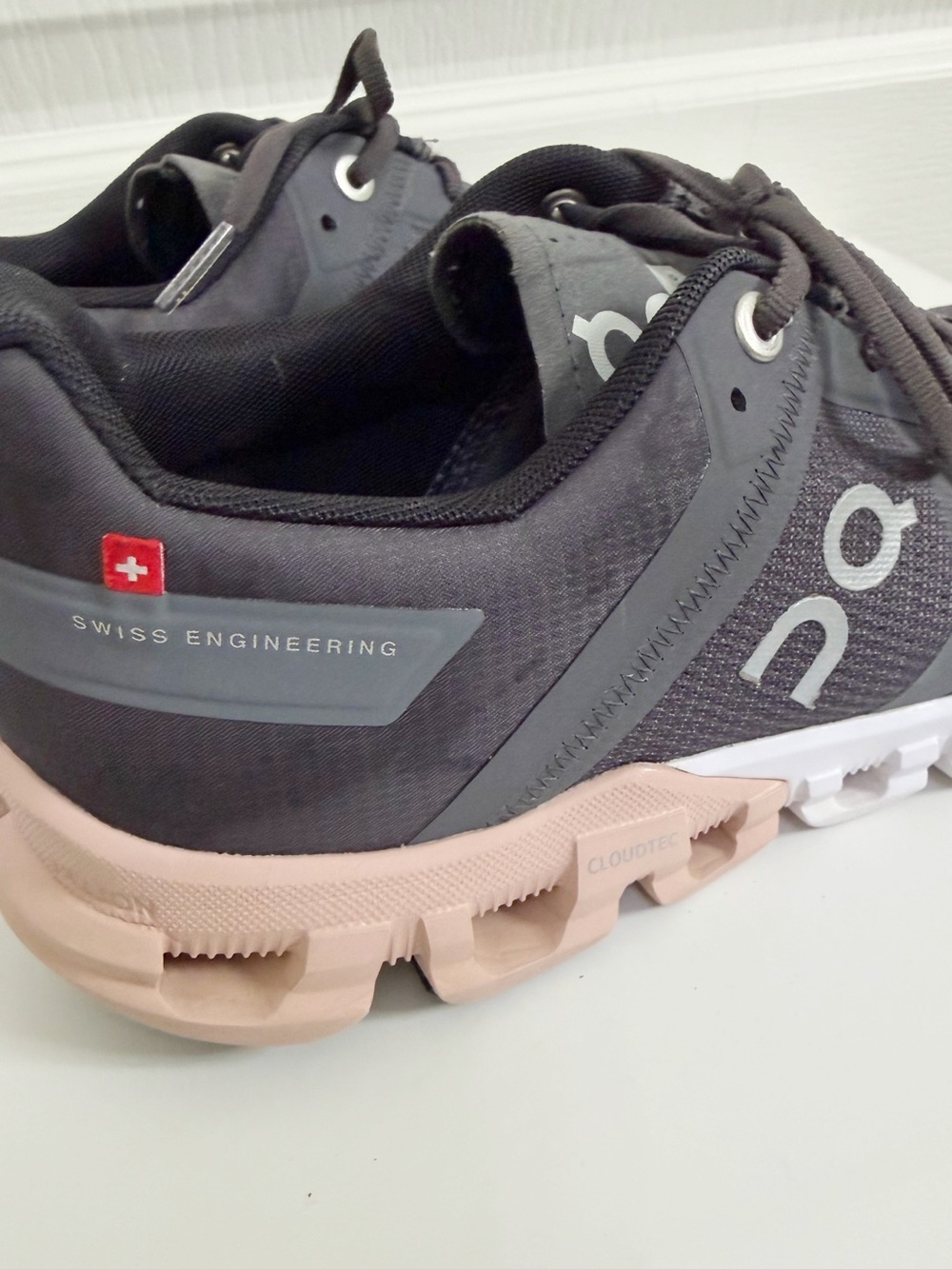 On Running Cloudflow Running Shoes - Rock/Rose - Picture 7 of 8